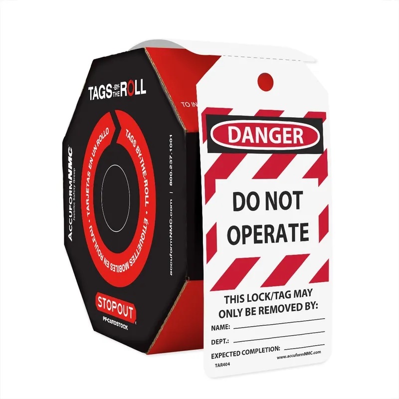 DO NOT OPERATE TAGS 100/RL - Flammable Storage Cabinets